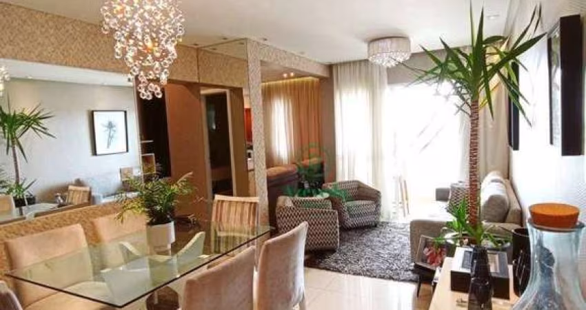 Apartamento com 3 dormitórios à venda, 83 m² por R$ 636.000,00 - Jardim Las Vegas - Guarulhos/SP