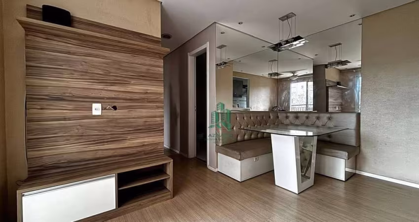 Apartamento com 3 dormitórios para alugar, 58 m² por R$ 2.800,00/mês - Cocaia - Guarulhos/SP