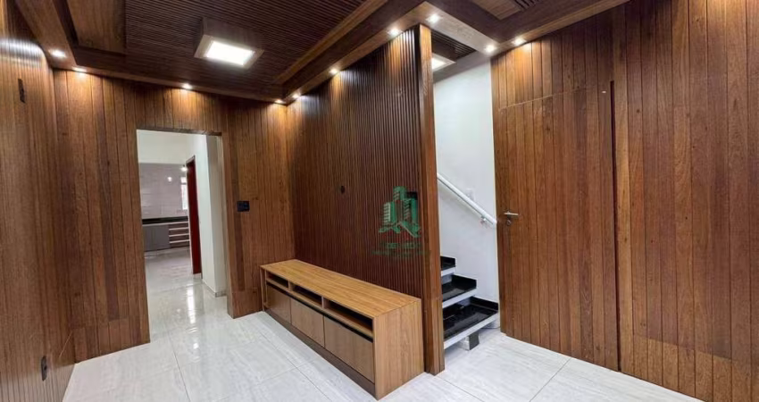 Sobrado com 2 dormitórios à venda, 89 m² por R$ 448.000,00 - Parque Residencial Scaffid II - Itaquaquecetuba/SP