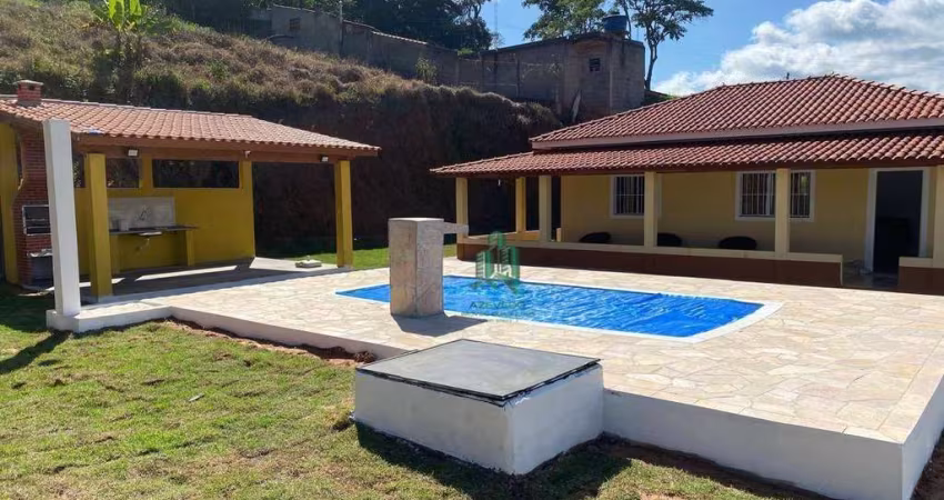 Chácara com 2 dormitórios à venda, 1000 m² por R$ 480.000,00 - Zona Rural - Nazaré Paulista/SP