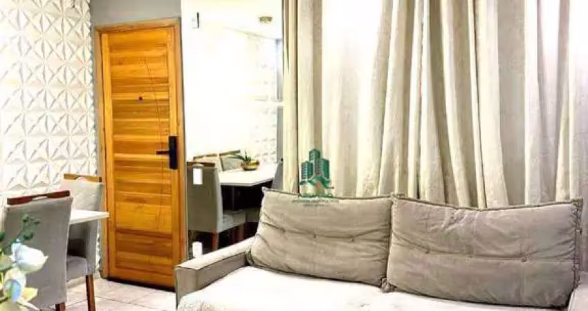Apartamento com 2 dormitórios à venda, 53 m² por r$ 230.000,00 - pimentas - guarulhos/sp