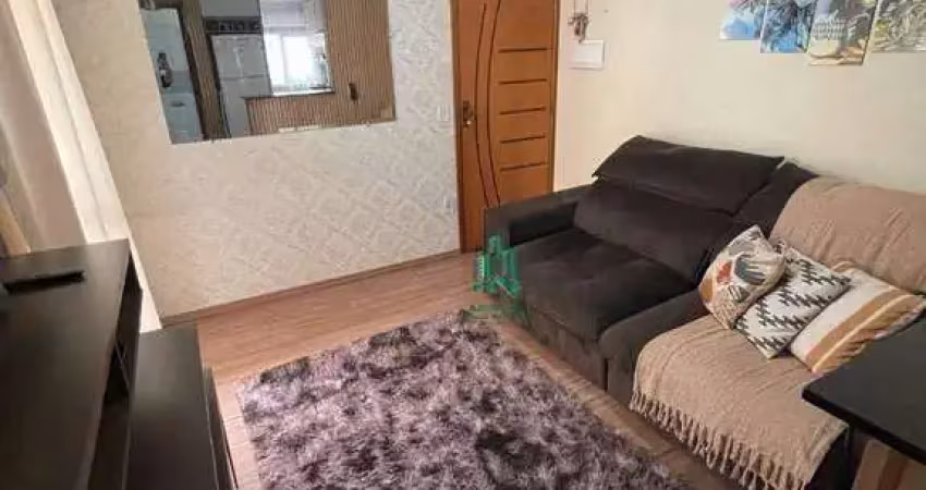 Apartamento com 2 dormitórios, 47 m² - venda por r$ 223.000,00 ou aluguel por r$ 1.465,00/mês - jardim silvestre - guarulhos/sp