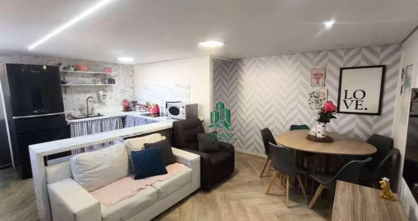 Apartamento com 2 dormitórios à venda, 64 m² por r$ 398.000,00 - parque cecap - guarulhos/sp