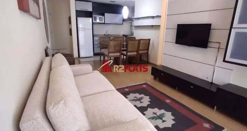 Flat com 2 quartos para alugar na Rua Sansão Alves dos Santos, 343, Brooklin, São Paulo