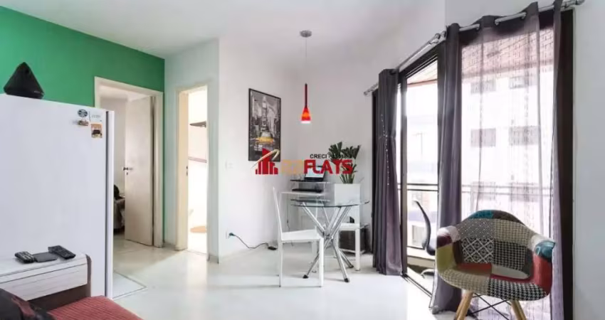 Flat com 1 quarto para alugar na Avenida Rouxinol, 174, Moema, São Paulo