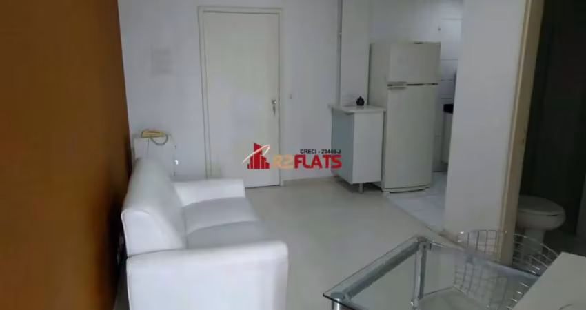 Flat com 1 quarto para alugar na Avenida Miruna, 399, Moema, São Paulo