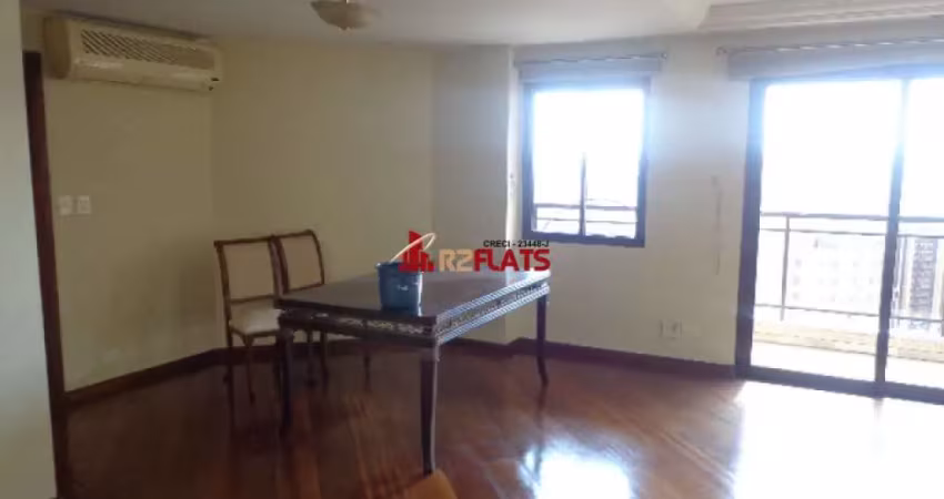 Flat com 3 quartos para alugar na Avenida Jandira, 185, Moema, São Paulo
