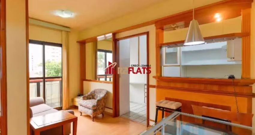 Flat com 1 quarto para alugar na Rua Guarará, 58, Jardins, São Paulo