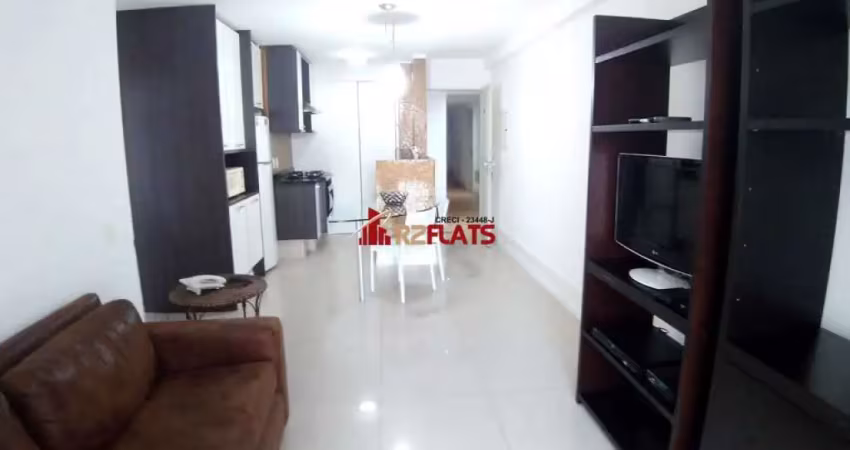 Flat com 2 quartos para alugar na Alameda Joaquim Eugênio de Lima, 1360, Jardins, São Paulo