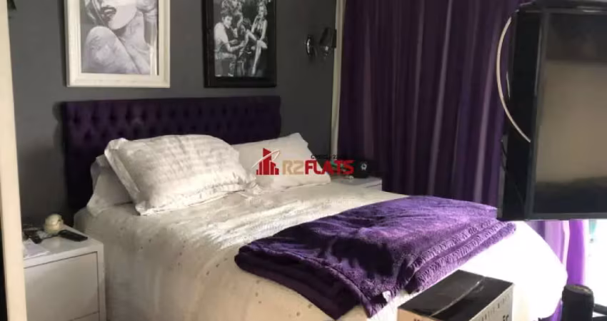 Flat com 1 quarto à venda na Avenida Ibirapuera, 2534, Moema, São Paulo