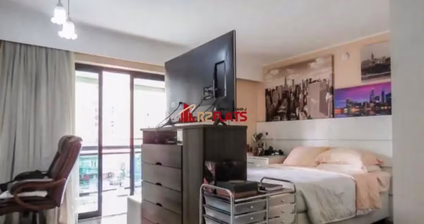 Flat com 1 quarto à venda na Avenida Ibirapuera, 2534, Moema, São Paulo