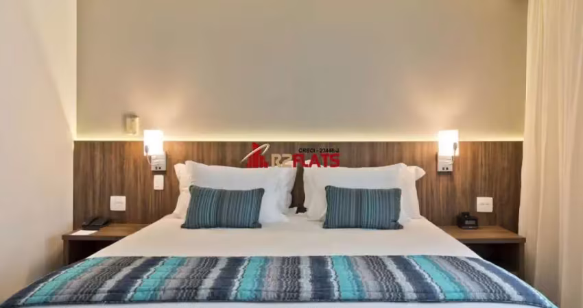 Flat com 1 quarto à venda na Avenida Ibirapuera, 2534, Moema, São Paulo