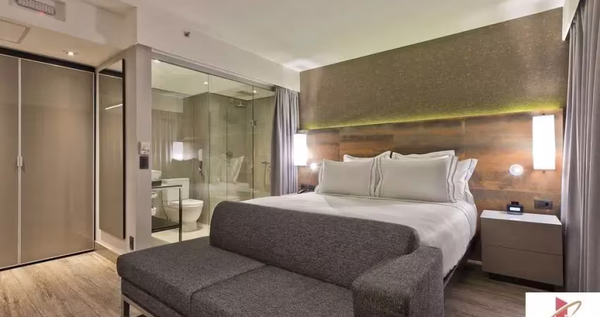 Flat com 1 quarto à venda na Avenida Ibirapuera, 2534, Moema, São Paulo