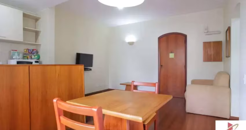 Flat com 1 quarto à venda na Rua Araguari, 711, Indianópolis, São Paulo
