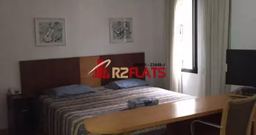 Flat com 1 quarto para alugar na Avenida Jamaris, 101, Moema, São Paulo