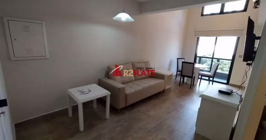 Flat com 1 quarto para alugar na Avenida Moema, 177, Moema, São Paulo