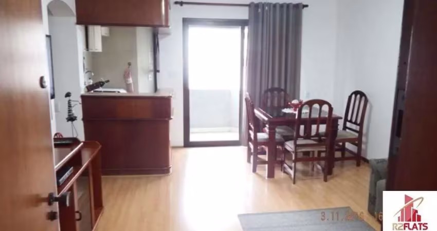 Flat com 1 quarto à venda na Rua Araguari, 711, Indianópolis, São Paulo