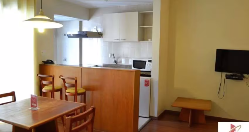 Flat com 1 quarto à venda na Rua Araguari, 711, Indianópolis, São Paulo