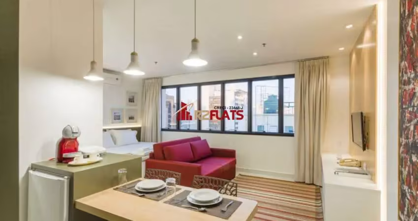 Flat com 1 quarto à venda na Alameda Lorena, 473, Jardins, São Paulo