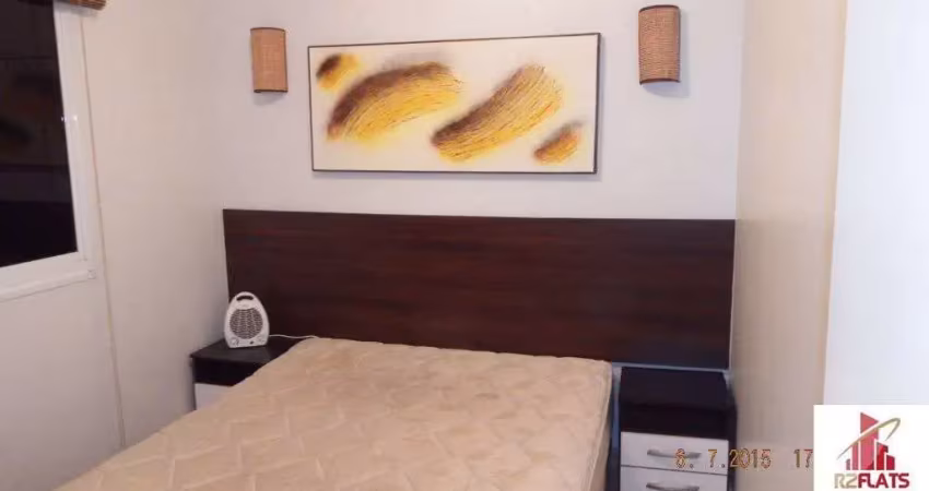 Flat com 2 quartos à venda na Avenida Jandira, 404, Moema, São Paulo