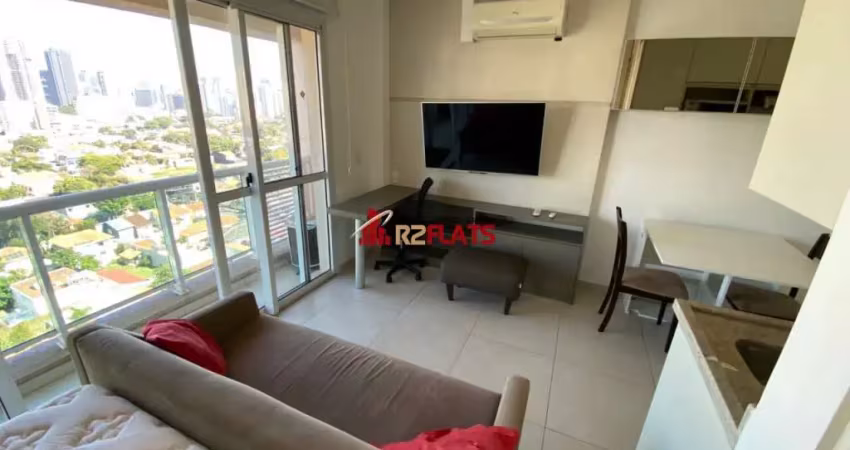 Flat com 1 quarto à venda na Avenida Portugal, 1278, Brooklin, São Paulo
