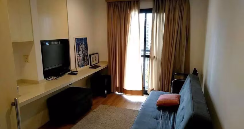 Flat com 1 quarto para alugar na Avenida Lavandisca, 365, Moema, São Paulo