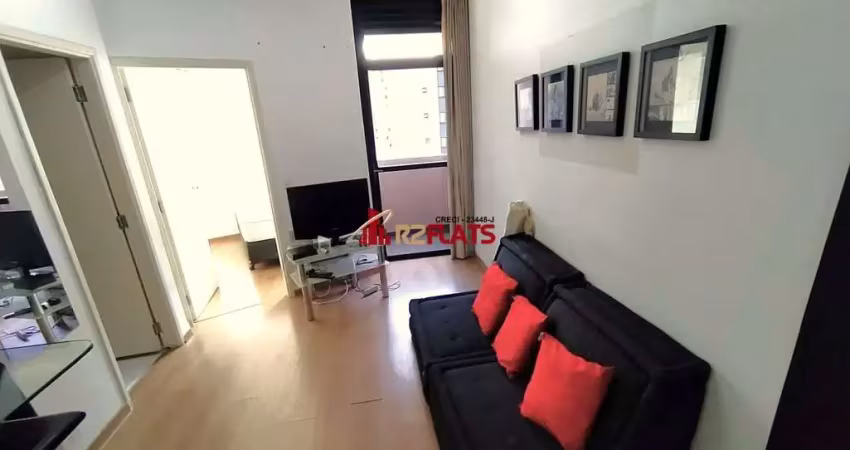 Flat com 1 quarto para alugar na Avenida Miruna, 399, Moema, São Paulo