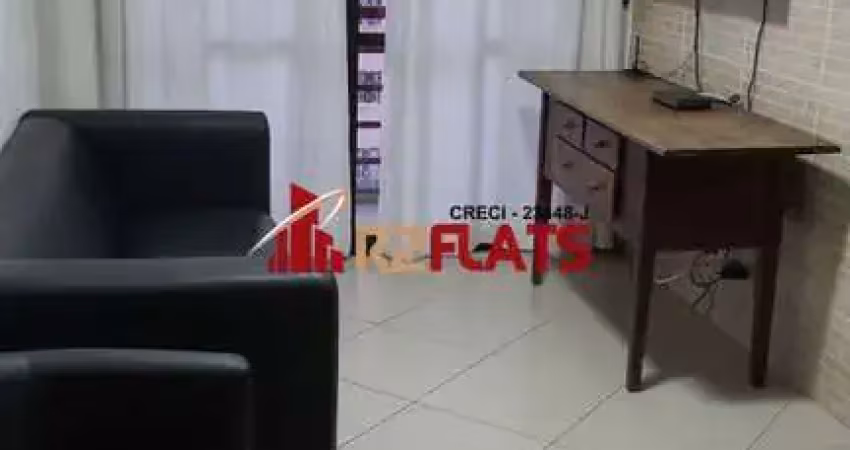 Flat com 1 quarto para alugar na Alameda Jauaperi, 1083, Moema, São Paulo