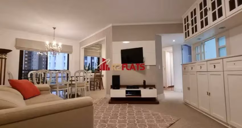 Flat com 3 quartos para alugar na Avenida Jandira, 185, Moema, São Paulo