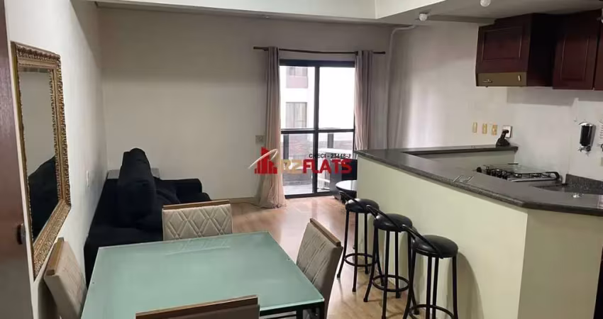 Flat com 1 quarto para alugar na Avenida Moema, 177, Moema, São Paulo