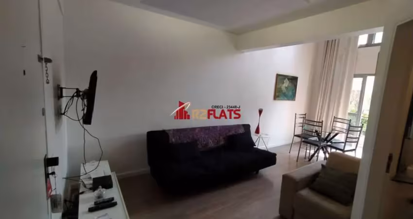 Flat com 1 quarto à venda na Avenida Moema, 177, Moema, São Paulo