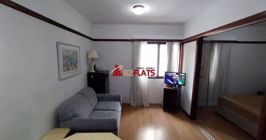 Flat com 1 quarto para alugar na Alameda Lorena, 521, Jardim Paulista, São Paulo