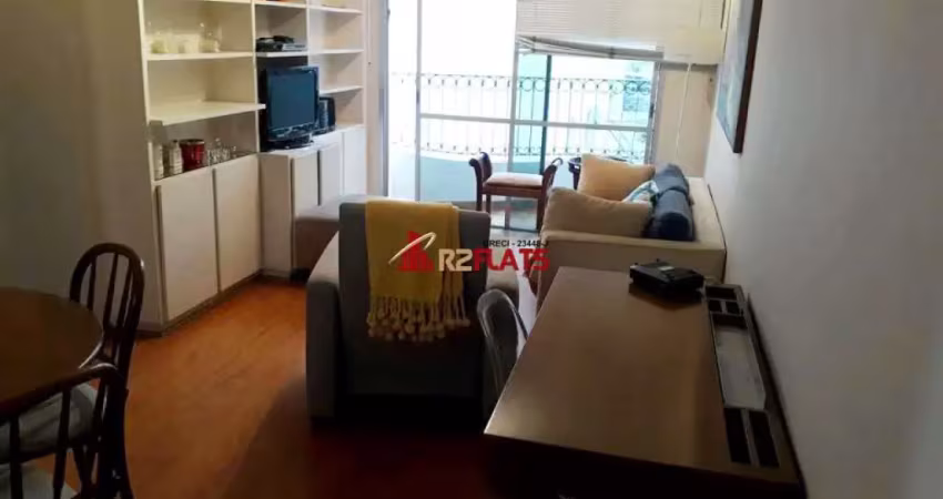 Flat com 2 quartos para alugar na Alameda Joaquim Eugênio de Lima, 1360, Jardins, São Paulo