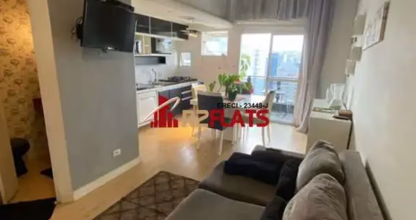 Flat com 1 quarto à venda na Avenida Moema, 177, Moema, São Paulo
