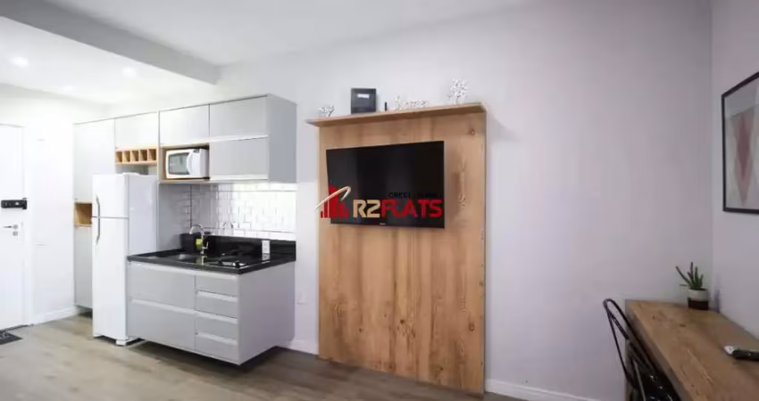 Flat com 1 quarto à venda na Avenida das Carinas, 301, Indianópolis, São Paulo