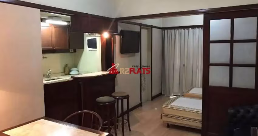 Flat com 1 quarto à venda na Avenida Rio Branco, 1658, República, São Paulo