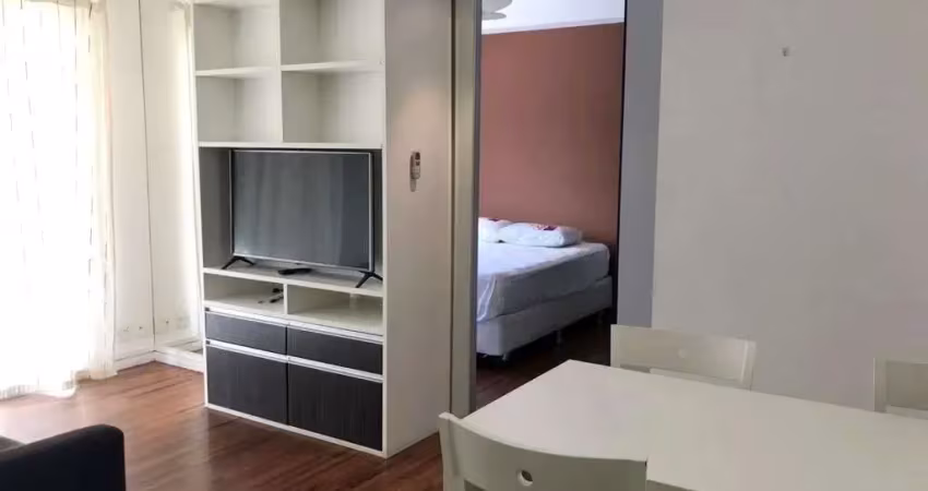 Flat com 1 quarto para alugar na Rua Sansão Alves dos Santos, 343, Brooklin, São Paulo