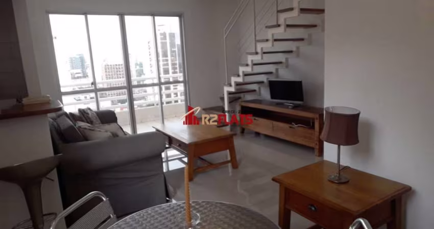Apartamento com 2 quartos para alugar na Alameda dos Jurupis, 801, Indianópolis, São Paulo