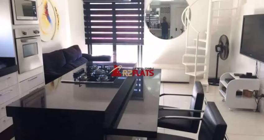 Flat com 1 quarto à venda na Avenida Moema, 177, Moema, São Paulo