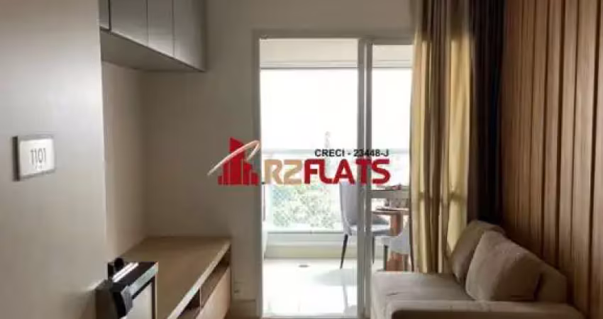 Flat com 1 quarto à venda na Avenida Santo Amaro, 3131, Brooklin, São Paulo