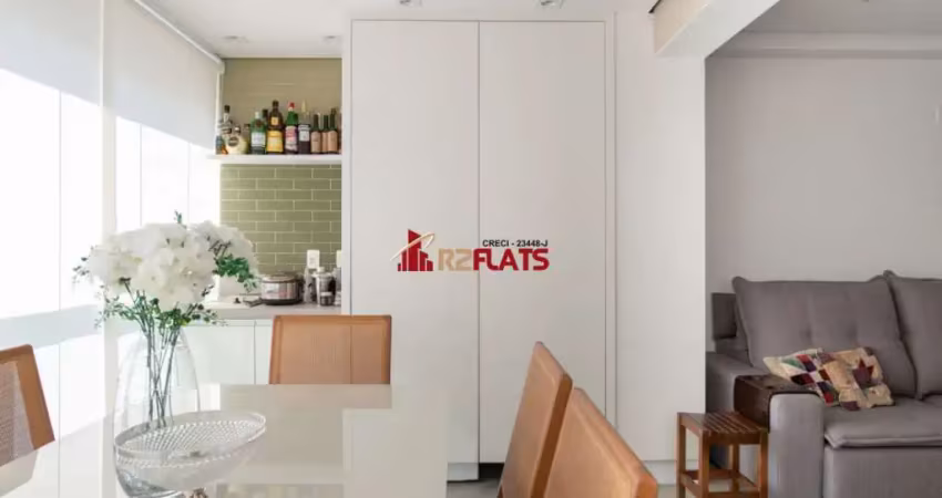 Flat com 2 quartos à venda na Avenida Santo Amaro, 3131, Brooklin, São Paulo