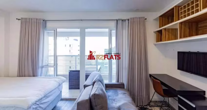 Flat com 1 quarto à venda na Avenida Santo Amaro, 3131, Brooklin, São Paulo