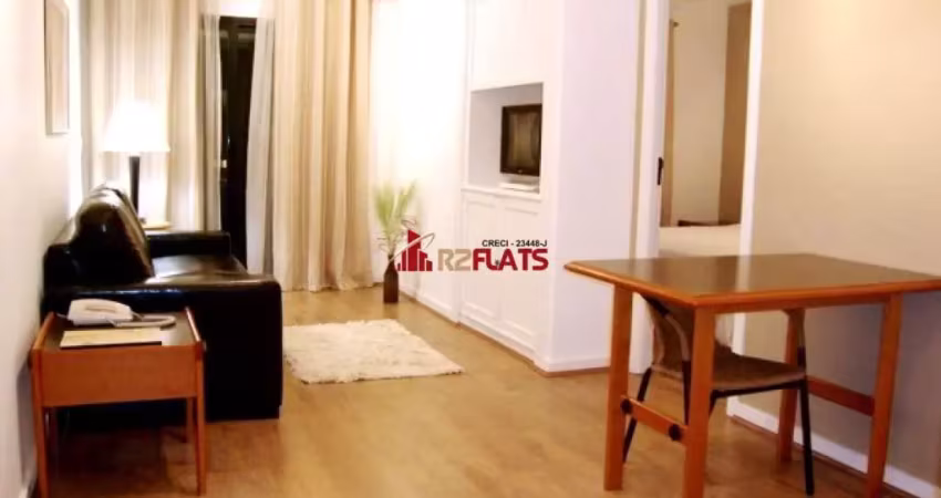 Flat com 1 quarto para alugar na Rua Guararapes, 1889, Brooklin, São Paulo