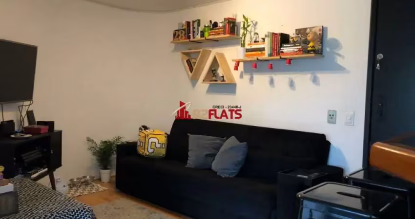Flat com 1 quarto à venda na Rua Joel Carlos Borges, 60, Brooklin, São Paulo