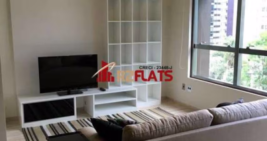 Flat com 1 quarto para alugar na Rua Joaquim Guarani, 485, Brooklin, São Paulo