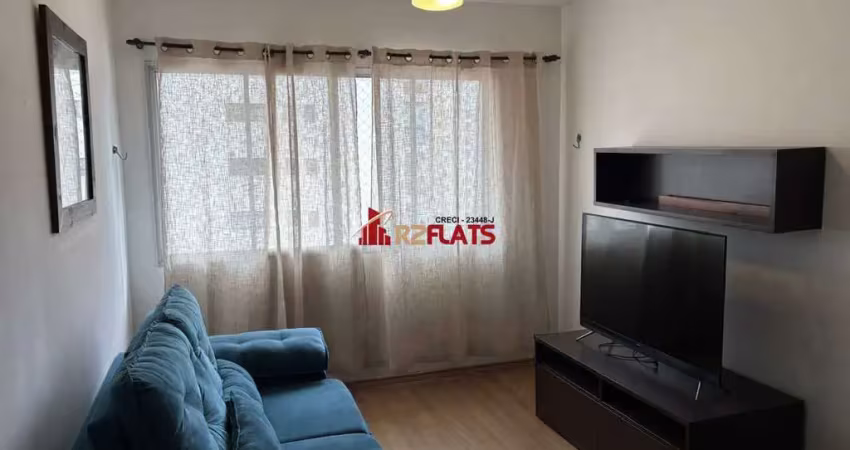 Flat com 1 quarto para alugar na Avenida Rouxinol, 763, Moema, São Paulo