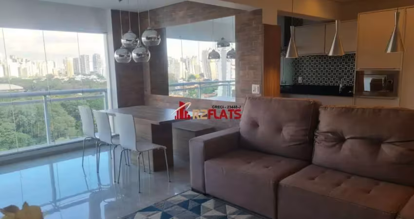 Flat com 1 quarto para alugar na Rua Kansas, 1700, Brooklin, São Paulo
