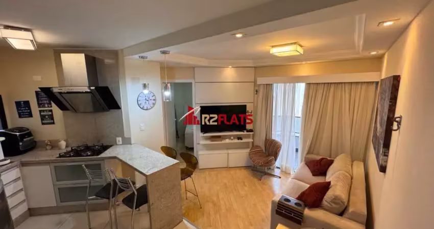 Flat com 1 quarto para alugar na Rua Doutor Melo Alves, 55, Jardim Paulista, São Paulo