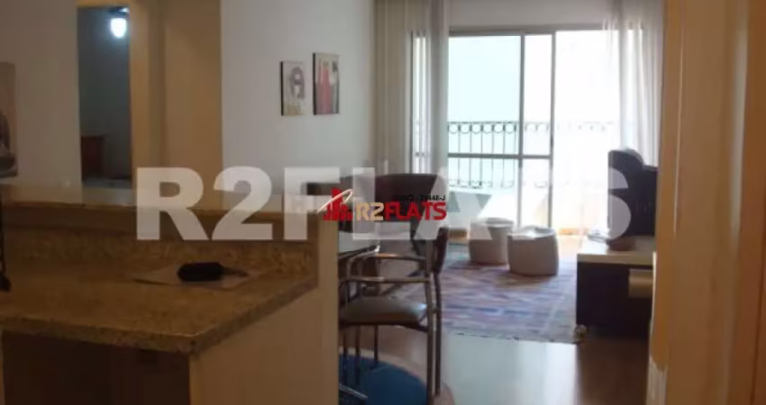 Flat com 2 quartos para alugar na Alameda Joaquim Eugênio de Lima, 1360, Jardins, São Paulo