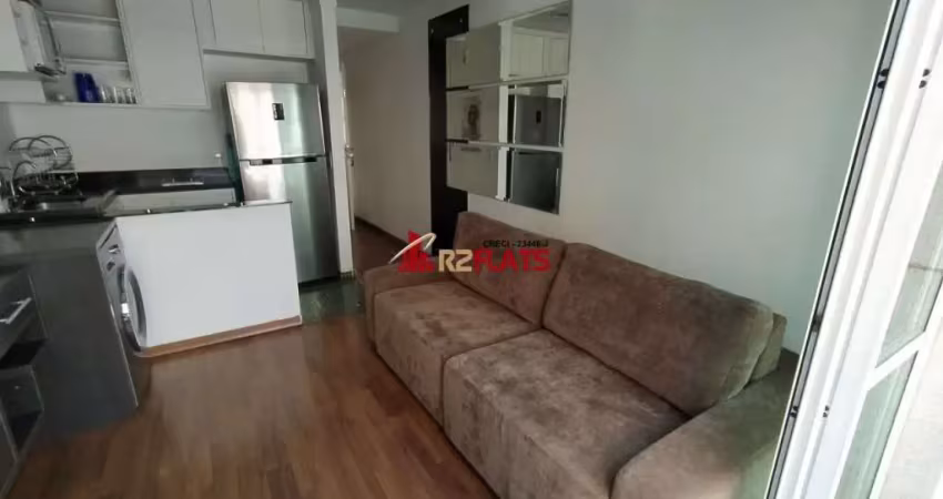 Flat com 1 quarto à venda na Avenida Rouxinol, 77, Moema, São Paulo